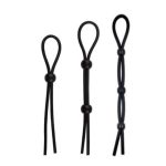 Cheap Price Adjustable Silicone Men Cock Rings Set Adult Sex Toys Delay Ejaculation Penis Silicone Cock Rings for Male - 图片 4