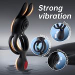 Wireless Remote Control Prostate Massager Penis Adult Sex Toy Vibrator Magnetic Delay Ejaculation Products Cock Ring - 图片 4