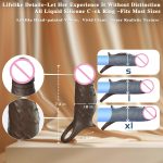 Cock Penis Ring Vibrator Silicone Rubber Male Products Strong Vibration Delay Ejaculation Cock Ring for Men Adult Sex Toy - 图片 4