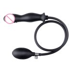 Women's Anal Dilator,Black Manual Inflatable Medical Vagina Dilator,Vaginal Stimulation Telescopic Inflatable Penis Anal Sex Toy - 图片 4
