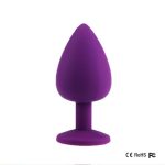 Silicone Butt Plug With Crystal Base Women and Men for Option Tease the Back Court Plug for Woman - 图片 4