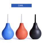 89mL/160ml/224ml Enema Rectal Shower Silicone Ball Vaginal Anus Douche Enema Bulb Anal Cleaner Enema Adult Sex Products - 图片 4