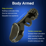 Penis Enlarger Sleeve Rings for Men Delay Ejaculation Stronger Erection Sex Toys Adult Supplies Cock Ring Sex Toys for Couples - 图片 4