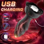 Anal Sex Toy Rose Vibrator for Women Remote Control Butt Plug With 10 Modes Vibrating Prostate Massager Silicone Stimulator - 图片 4