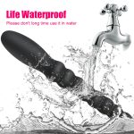 10 Speed Anal Vibrator Anal Beads Prostate Massage Dual Motor Butt Plug Stimulator USB Charge Vibrators Sex Toys for Men Women - 图片 4