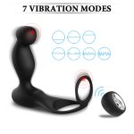 Wireless Remote Control Prostate Massager Vibrating Men and Women Masturbators Rear Court Vibrator - 图片 4