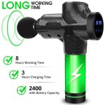 Wholesale-Free Shipping From US- Professional Rechargeable Electrical Deep Vibration Tissue Fascia Muscle Massager Gun - 图片 4