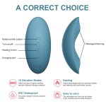 Liquid Silicone Promote Milk Flow Breast Massage Vibrator Breast Care Heating Vibrating Lactation Massager for Women Pain Relief - 图片 4