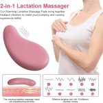 Wholesale Medical Grade Silicone Warming and Vibrating Lactation Massager Vibrator for Improved Milk Flow - 图片 4