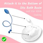 Penis Pump Accessories Bidet Flush Water Sprayer Monthly Wash Basin Universal Accessories Squeeze Pipe Butt Washer Ball - 图片 4