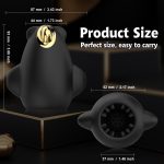 Higher Quality Silicone Condom Perfect Male Exercise Masturbation Cup Sexy Toys Portable Travel Penis Sleeve Men Sex Toys - 图片 4