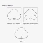 Waterproof Adult Cloud Shaped Mini Sex Toys Cloud Bullet Masturbation Vibrator Female Vibrator Multi Frequency Touch Vibrator - 图片 4