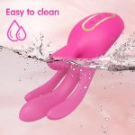 US Warehouse Dropshipping Vibration Adult Silicone Vibrator Flapping Patterns G Spot Clitoral Stimulator Women Finger Vibrator - 图片 4