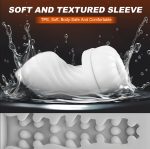 Bestselling Waterproof Handle Male Rotating Masturbator Telescopic Autom Atic Airplane Cup 8in1 Sucking Sex Toy for Men - 图片 4