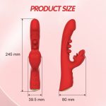 OEM/ODM Tongue Tease Vibrator Females Dual Pleasure G Spot Licking Toy 10 Speed Waterproof Adult Sex Toy - 图片 4