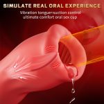 LetRock Male Masturbator Sex Toy for Men Penis Trainer with 9 Vibration 3 Suction Masturbation Machine Men Sex Toy Box - 图片 4