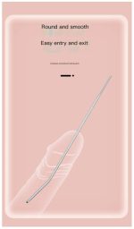 Long Stainless Steel Horse Eye Stick With Ring Urine Plug Stick Male Masturbation Tools Urethra Plug Sex Toys - 图片 4