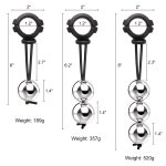 Hot Sale Metal Ball Cock Ball Adjustable Penis Stretcher Cock Pendant Weighty Penis Extender Male Penis Physical Exercise Device - 图片 4