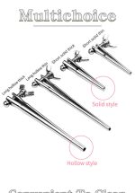 Metal Adjustable Horse Eye Catheter Penis Plug Stimulator Masturbation Ejaculation Delay Sex Tool Urethral Dilators for Men - 图片 4