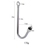 Anal Hook, Solid Single Ball Rope Hook With 2 Replaceable Balls and Ring, Bondage Fetish Toy for Unisex Adult - 图片 4