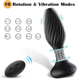 Sex Shop Silicone Anal Vibrator Sex Toy Hot Sell Butt Plug for Women Prostate Massager With Remote Control Adult Toy - 图片 4