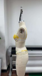 Women's Sexy Crochet Floral Underwear Set Fresh Spring Sunflower Thong Panty Lace Decoration Cute Girl Style for Teens Women - 图片 4