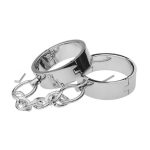 Metal Play Toy Handcuffs for Kids Police Costume Foot Hand Cuffs With Keys - 图片 4