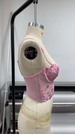 Women's Sexy Lace Hollow Fishbone Embroidery Underwear Pure Desire Body Shaping Temptation Sling with Waist Logo - 图片 4