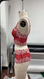 Sweet Lace Floral Embroidered Sexy Lingerie Pure Desire Tempting See-Through Three-Point Boxer Design Hot Transparent Floral - 图片 4