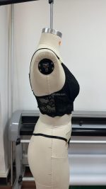 Pure Desire French Lace Push-Up Bra for Women Without Underwire Sexy See-Through Women's Sexy Black Lingerie Set - 图片 4