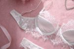 Women's Sexy White Lace Babydoll Lingerie Set See-Through Underwire Bra Embroidery Bow Thin Fabric Naughty Net Brief Girls - 图片 4
