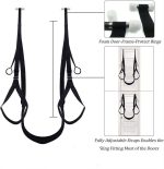 Door Sex Swing - Sex Bondage Kit With Blindfold Bondage Restraint for Couples With Adjustable Straps Sex Toys Bundle - 图片 4