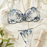 2025 Wholesale Woman High Quality G-String Sets Luxury Lace Women's Sexy Underwear Lingerie for Women Lingerie Set - 图片 4