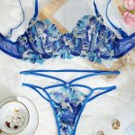 Source Factory Made Women Sexy Lingerie Embroidered Costume Erotic Floral Underwear Bra Lingerie Sexy Underwear Bra Set - 图片 4