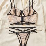 High Quality Cheap New Lace Sexy Bra Set Lingerie Erotic Underwear Embroidery Heavy Craft Floral Garter Belt Nighty Lingerie Set - 图片 4