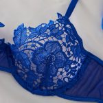 Manufacturers New Romantic Women Solid Bra & Brief Set Lace Halter Cross Women's Underwear Sexy Thin Bra and Lingerie Sets - 图片 4