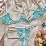 Hot Sale Sexy Lace Erotic Women's Summer Bra Panties Set Lady Lingerie Underwear with Brassiere & Briefs - 图片 4