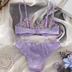 Factory Hot Sale Women's Sexy Lace Erotic Lingerie Set Bra Panties Underwear Set - 图片 4