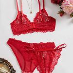 Source Factory Design Women's Sexy Lingerie One Piece Lace Underwear Sets Multiple Colors Hollowed Out Women Lingerie Sets - 图片 4