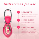 Couples Sex Toys 2 in 1 Speculum Vibrators Dilators 10 Vibration Frequencies Sex Toys Women Vaginal Expander Light - 图片 4