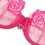 Women's Floral Lace Embroidery Summer Lingerie Set Sexy Mesh Bra Thong Bodysuit Seductive Panties Brancs Underwear - 图片 4