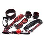 6 Pcs/set Erotic Adults Games BDSM Handcuffs Nipple Clamps Bondage Set Sex Toys for Couples - 图片 4