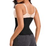 Belt-cinched Mesh Fabric Corset, Body-shaping Garment, Belt-cinching Strap Fishbone Sexy Corset, Women's Top - 图片 4