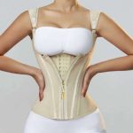 A Best-selling Steel-frame Shaping Top, Made of Embroidery, with Snap Fasteners and an Inbuilt Zipper - 图片 4