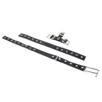 Fetish Sex Toy for Couple Adult Game Bdsm Bondage Metal Nose Hook Nose Clip With Neck Collar SM Leather Harness Restraint Collar - 图片 4