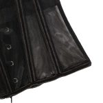 Soft Steel Coil Bra, Vest Style, Steel Frame Shaping Underwear, Mesh, Strapless, Slimming, Waistband, Vest Strap - 图片 4