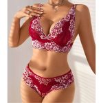 A New Set of European and American Sex Underwear with Lace Mesh Trim, Semi-transparent, Seductive and Provocative - 图片 5