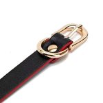 High Quality BDSM Bondage U Leather Cat Rabbit Ear Bunny Face Blindfold, Open Eye Masks for Party Cosplay - 图片 5