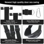 BDSM Toys Bedroom Door Swing Chair Sex Toy with Adjustable Strap Couples Bondage Kit Gear Sex Sling Furniture for Couples - 图片 5