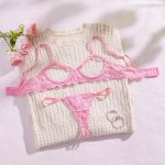 Sensual Lingerie Without the Need to Take It Off, Open-cut Sexy Lingerie with Lace Trim and Lace-revealing Sexy Lingerie Set - 图片 5